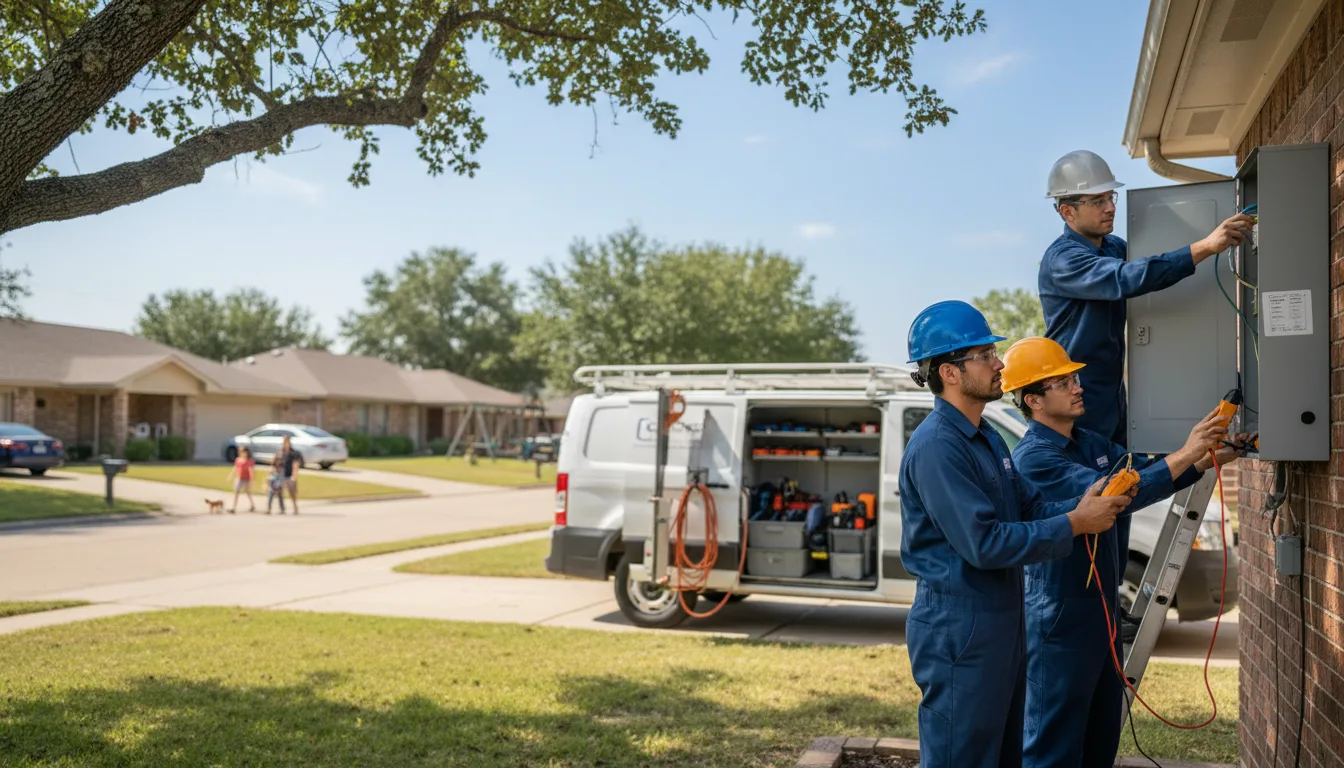 Certified electrician providing emergency electrical services in Hartwick, IA